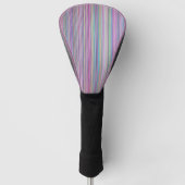 Rainbow Strip Golf Headcover (Vorderseite)