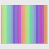 Rainbow Strip Papier für helles Pastell Geschenkpapier (Flach)