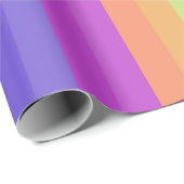 Rainbow Strip Papier für helles Pastell Geschenkpapier (Rolleneckpunkt)