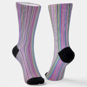 Rainbow Strip Socken