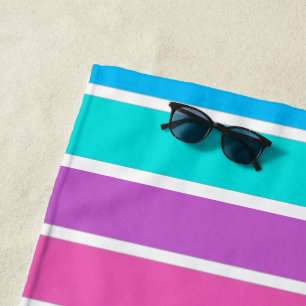 Rainbow Strip Strandtuch