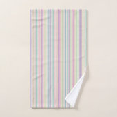 rainbow stripe background badhandtuch set (Handtuch)