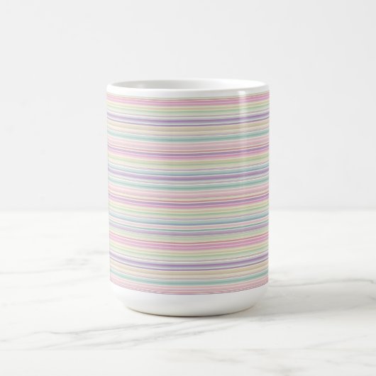 rainbow stripe background kaffeetasse (Mittel)