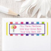 Rainbow Stripe Candy Lollipop Fun Party (Insitu)