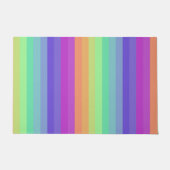 Rainbow Stripe Door Mat Fußmatte (Vorderseite)