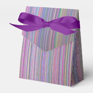 Rainbow Stripe Foto für gebrochenes Flachbildschir Geschenkschachtel