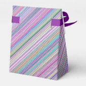 Rainbow Stripe Foto für gebrochenes Flachbildschir Geschenkschachtel (Rückseite)