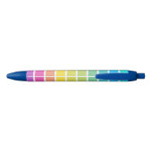 Rainbow Stripe Multi-Color Pen Kugelschreiber (Rückseite)