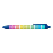Rainbow Stripe Multi-Color Pen Kugelschreiber (Oberseite)