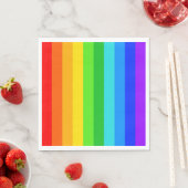 Rainbow Stripe Muster #2 Serviette (Beispiel)