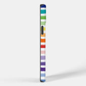Rainbow Stripe Muster Case-Mate iPhone Hülle (Rückseite / Rechts)