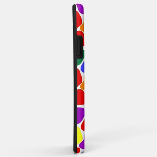 Rainbow Striped Mosaic iPhone / iPad Gehäuse Case-Mate iPhone Hülle (Hinten/Rechts)