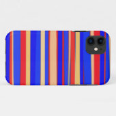 Rainbow Stripes Case-Mate iPhone Hülle (Rückseite (Horizontal))