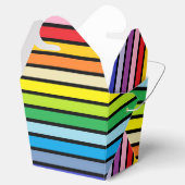 Rainbow Stripes Geschenkschachtel (Geöffnet)