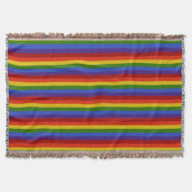 Rainbow Stripes Horizontal Muster bunt