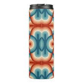 Rainbow Stripes-Illustrationsmuster Thermosbecher (Rückseite)