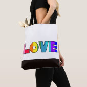 Rainbow Stripes Liebe Tasche (Von Nahem)