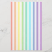 Rainbow Stripes Muster Artisan Soap Wraps (Vorderseite)