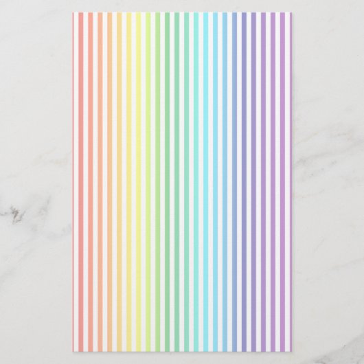 Rainbow Stripes Muster Artisan Soap Wraps (Vorderseite)