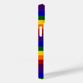 Rainbow Stripes Muster Case-Mate iPhone Hülle (Rückseite / Rechts)