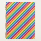 Rainbow Stripes Muster Planer (Vorderseite)