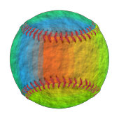 RAINBOW STRIPES TEXTURE BASEBALL (Vorderseite)
