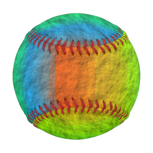RAINBOW STRIPES TEXTURE BASEBALL (Vorderseite)