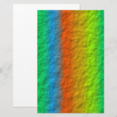RAINBOW STRIPES TEXTURE BRIEFPAPIER (Vorne/Hinten)