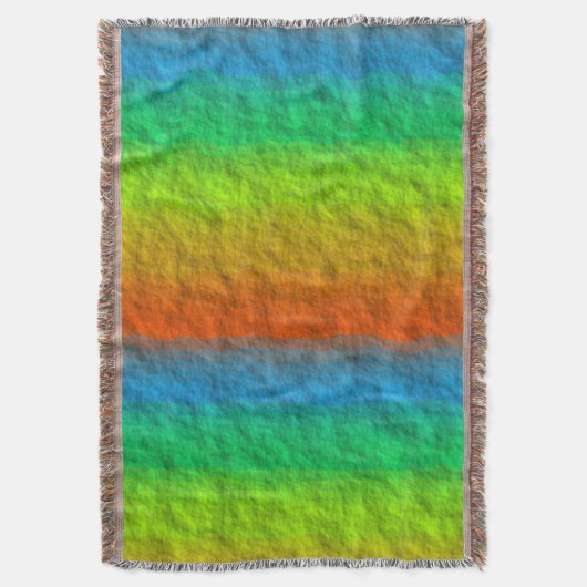 RAINBOW STRIPES TEXTURE DECKE (Vorderseite Vertikal)