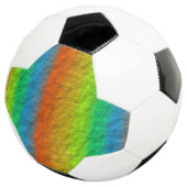 RAINBOW STRIPES TEXTURE FUßBALL (Dreiviertel)