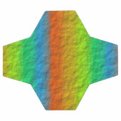 RAINBOW STRIPES TEXTURE FUßBALL (Flach)