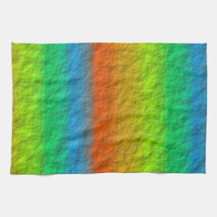 RAINBOW STRIPES TEXTURE HANDTUCH
