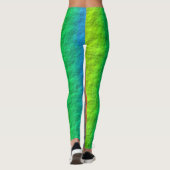 RAINBOW STRIPES TEXTURE LEGGINGS (Rückseite)
