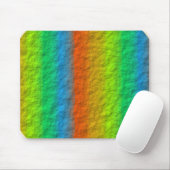 RAINBOW STRIPES TEXTURE MOUSEPAD (Mit Mouse)