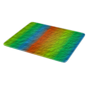 RAINBOW STRIPES TEXTURE SCHNEIDEBRETT