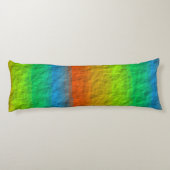 RAINBOW STRIPES TEXTURE SEITENSCHLÄFERKISSEN (Rückseite)