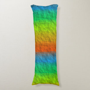 RAINBOW STRIPES TEXTURE SEITENSCHLÄFERKISSEN