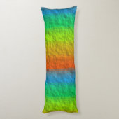 RAINBOW STRIPES TEXTURE SEITENSCHLÄFERKISSEN (Rückseite (Vertikal))