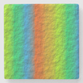 RAINBOW STRIPES TEXTURE STEINUNTERSETZER (Vorderseite)