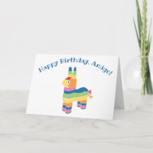 Rainbow Striping Pinata Geburtstag