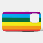 Rainbow Strips Case-Mate iPhone Hülle (Rückseite (Horizontal))