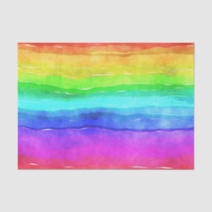 Rainbow Strips für Wasserfarben Seidenpapier