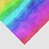 Rainbow Strips für Wasserfarben Seidenpapier (Ausschnitt)