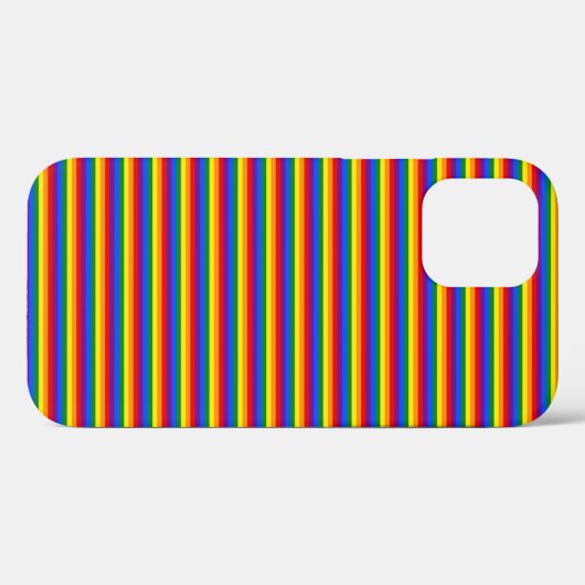 Rainbow Strips Gay Pride Design Smartphone Case (Rückseite (Horizontal))