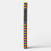 Rainbow Strips Gay Pride Design Smartphone Case (Rückseite / Links)