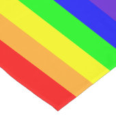 Rainbow Strips Long Table Runner Großer Tischläufer (Ecke)