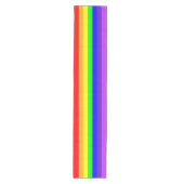 Rainbow Strips Mittlerer Tischläufer (Vorderseite)