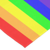 Rainbow Strips Mittlerer Tischläufer (Ecke)