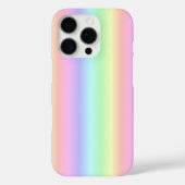 Rainbow Strips - Muster Case-Mate iPhone Hülle (Rückseite)