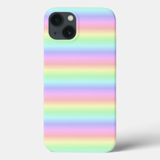 Rainbow Strips - Muster Case-Mate iPhone Hülle (Rückseite)